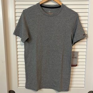 Rhone Element Tee men’s grey size small